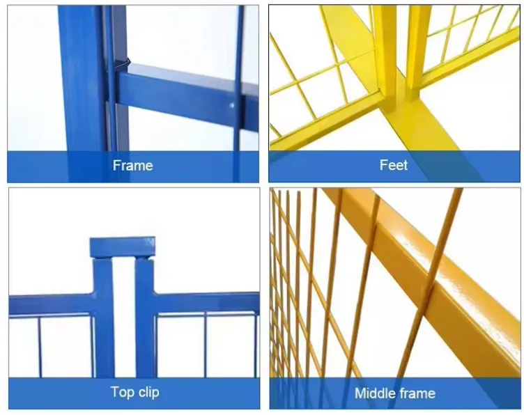 coated welded wire panels